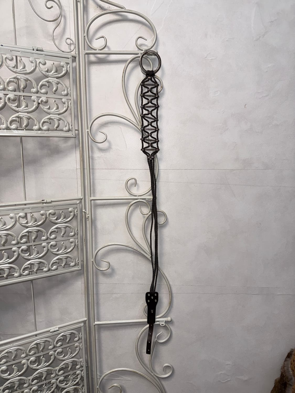 Bold ring strap knot buckle belt 상품이미지3