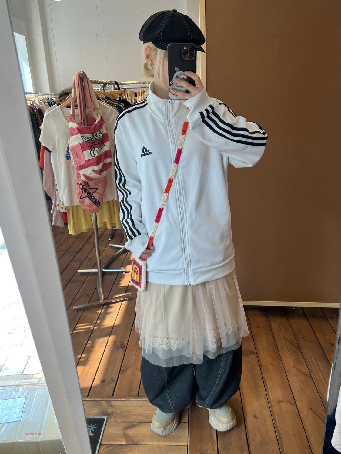 아디다스 화이트 블랙 져지  상품이미지6