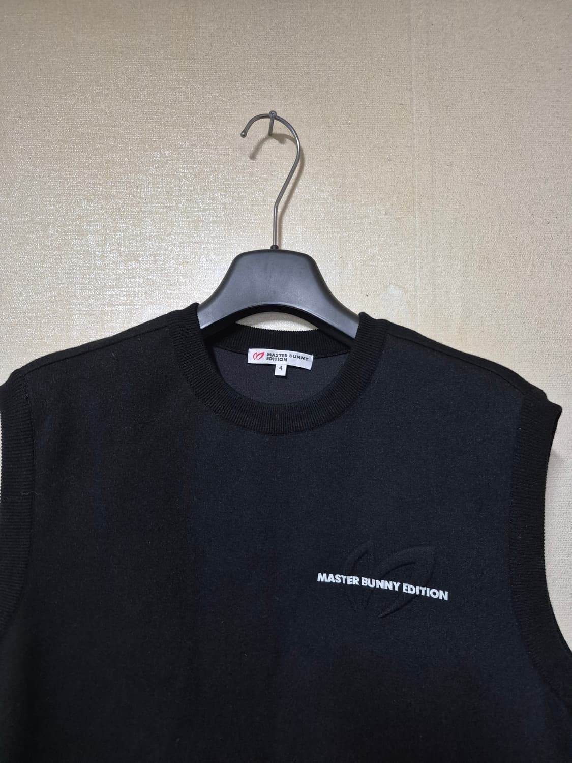 마스터바니 엠보로고 니트 베스트 상품이미지2