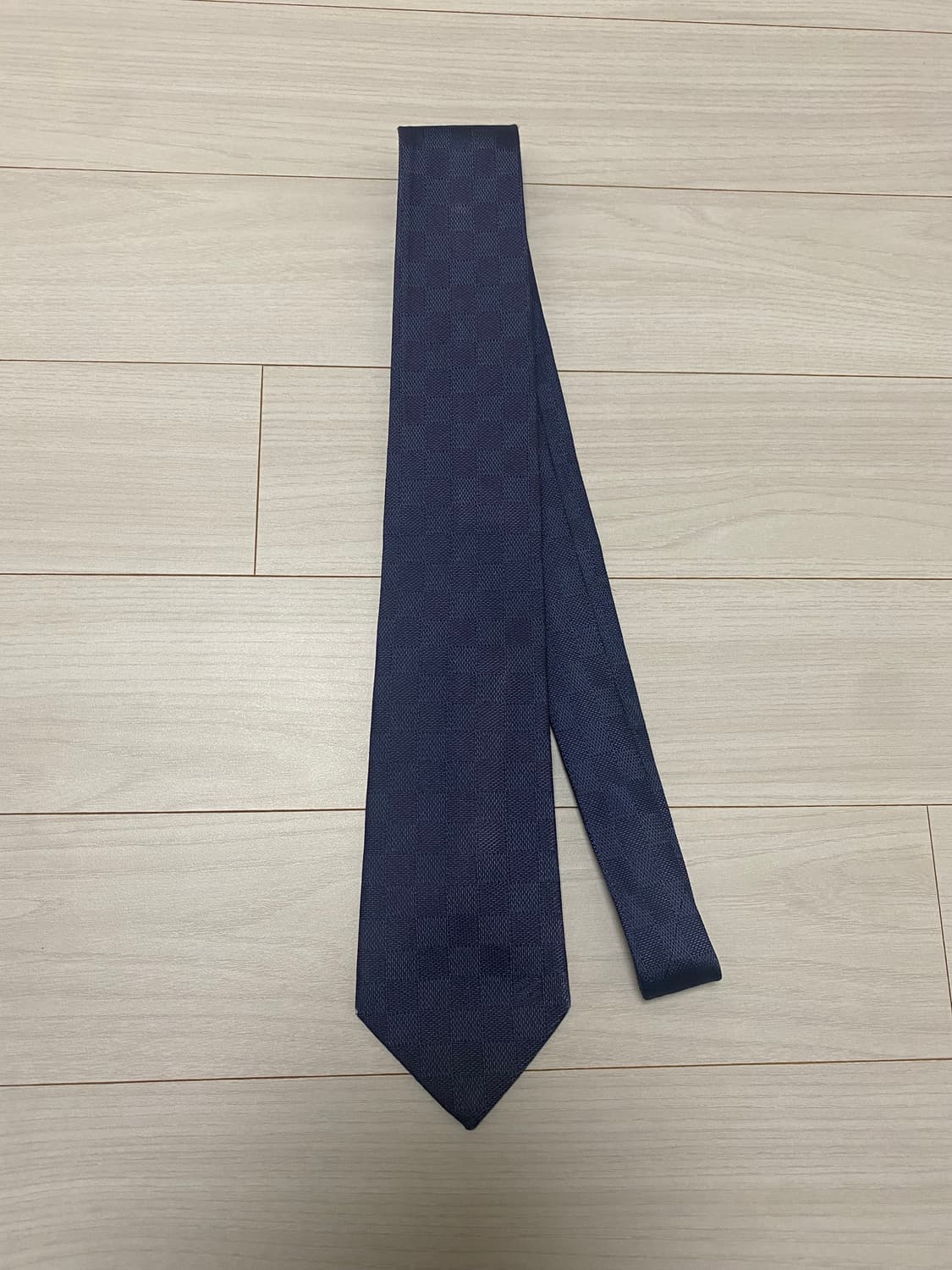 루이비통(Louis Vuitton) 다미에 클래식 타이(네이비) 상품이미지1