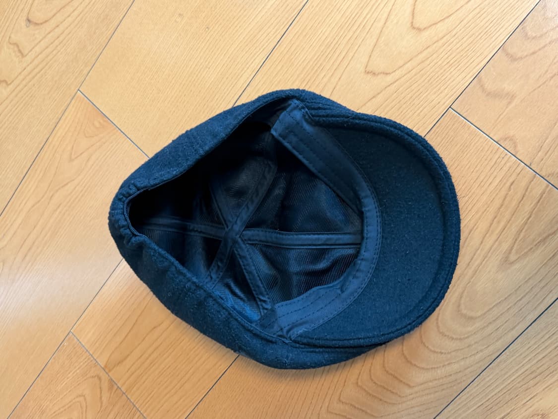 미세키서울 패치 울 헌팅캡 블랙 상품이미지4