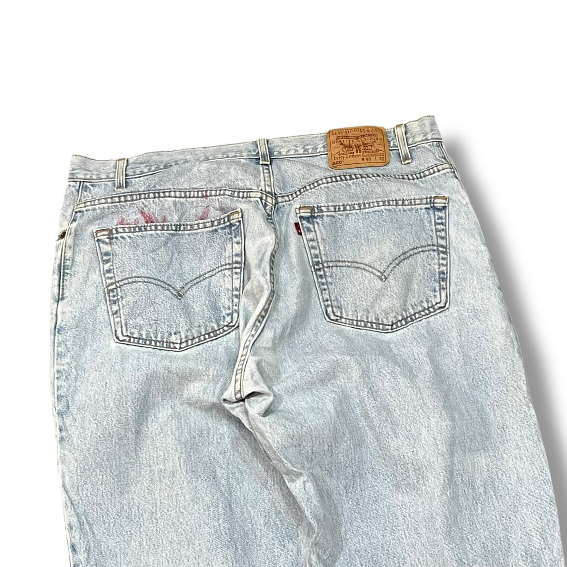  USA 리바이스 560 블랭크탭 데님팬츠 y14216 상품이미지5