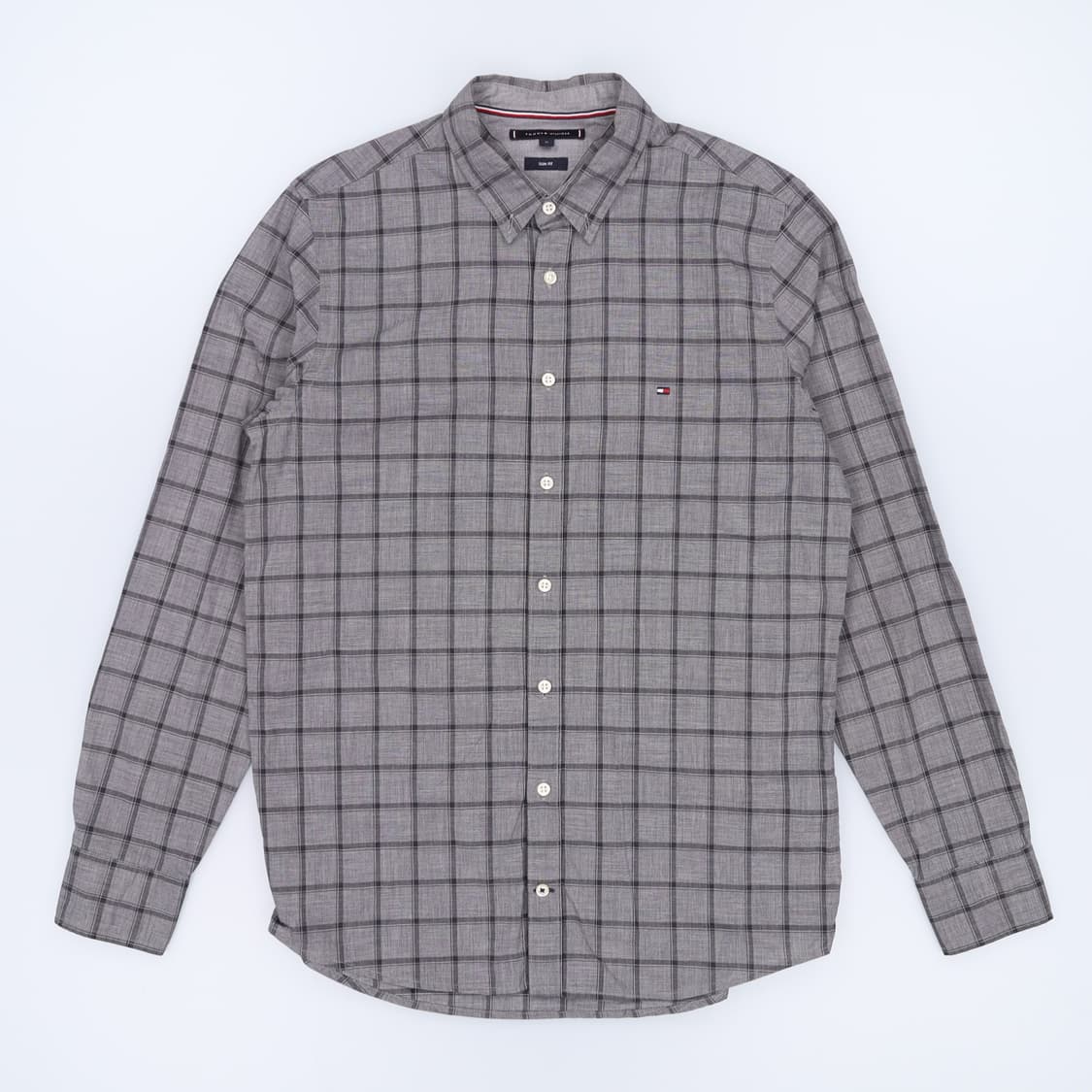 [M] 타미힐피거 슬림핏 격자 체크 셔츠 남방 3949 상품이미지1