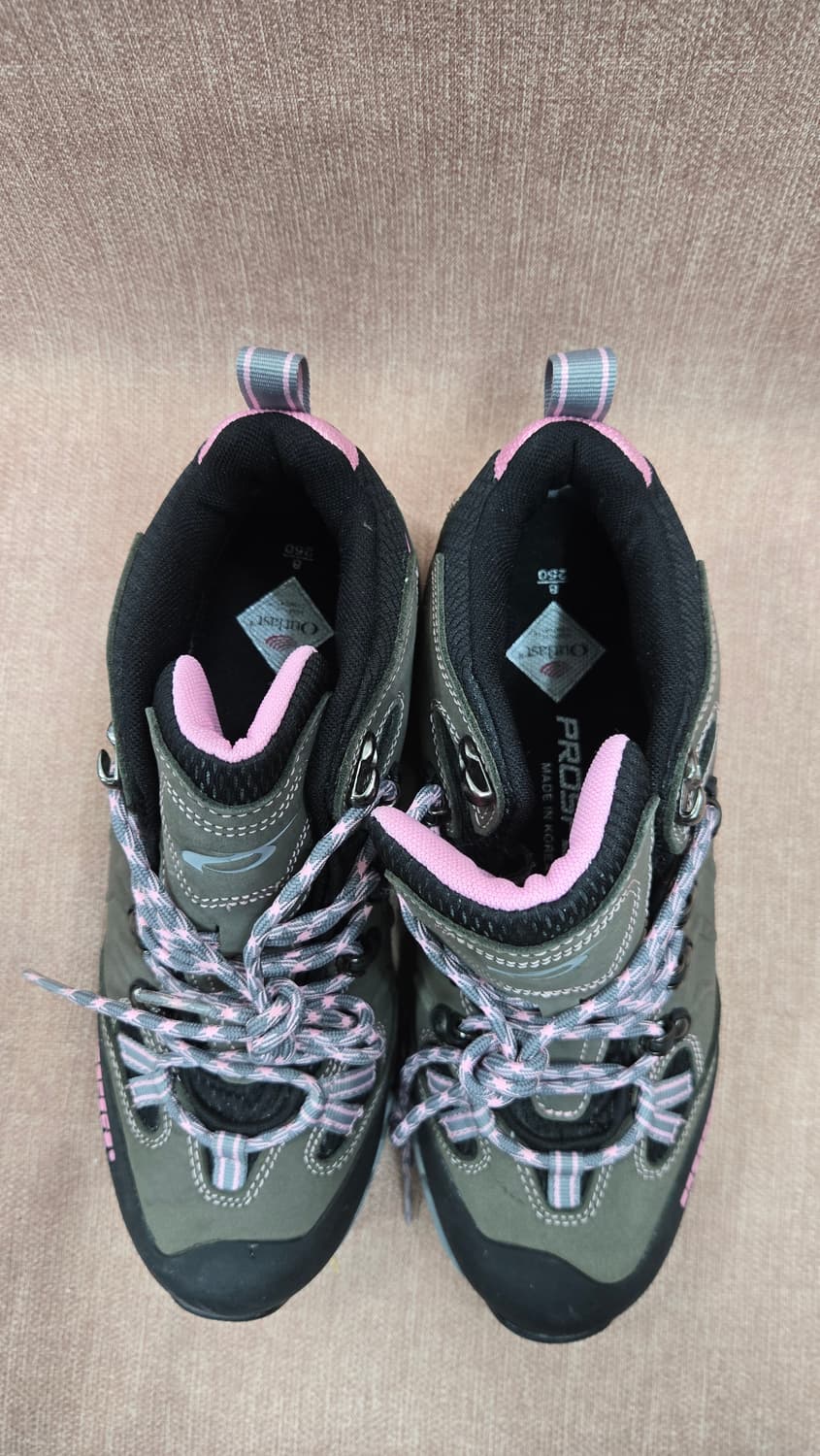 프로스펙스 새상품 250mm- 고어텍스  여성등산화 트레킹화 워킹화 상품이미지2