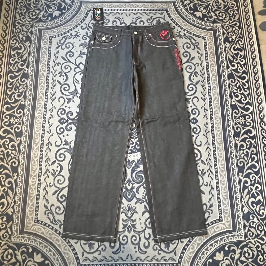 34 COOGI 자수 데님 팬츠/W2384 상품이미지3