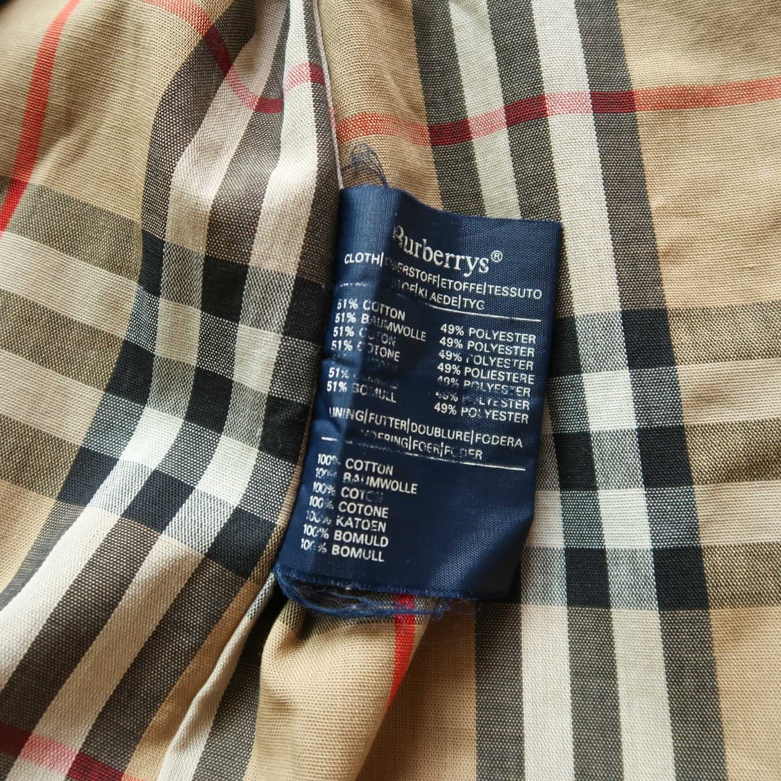 빈티지 버버리 트렌치 코트  상품이미지10