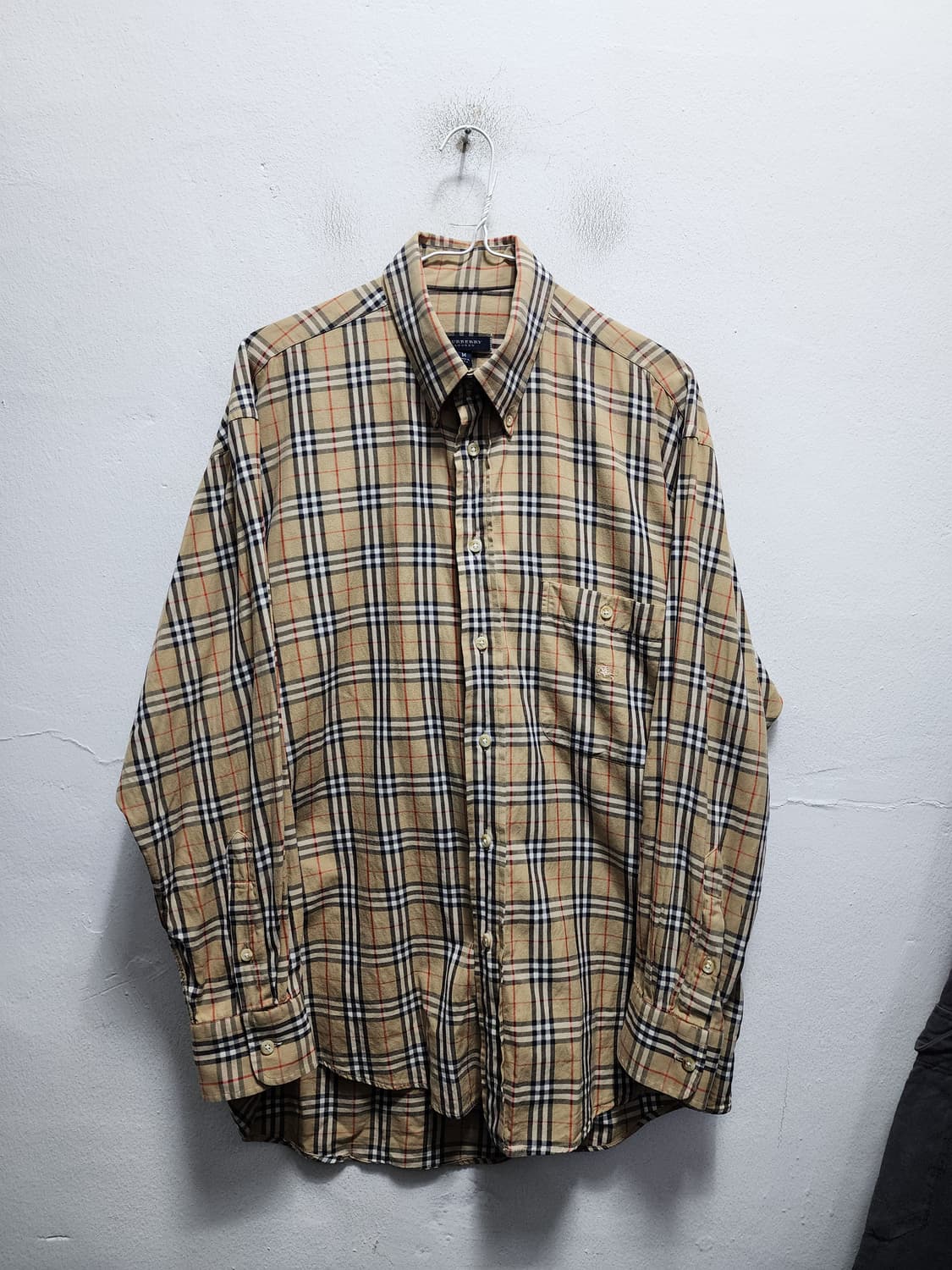 버버리 노바체크 클래식 셔츠 (usa made) 상품이미지1