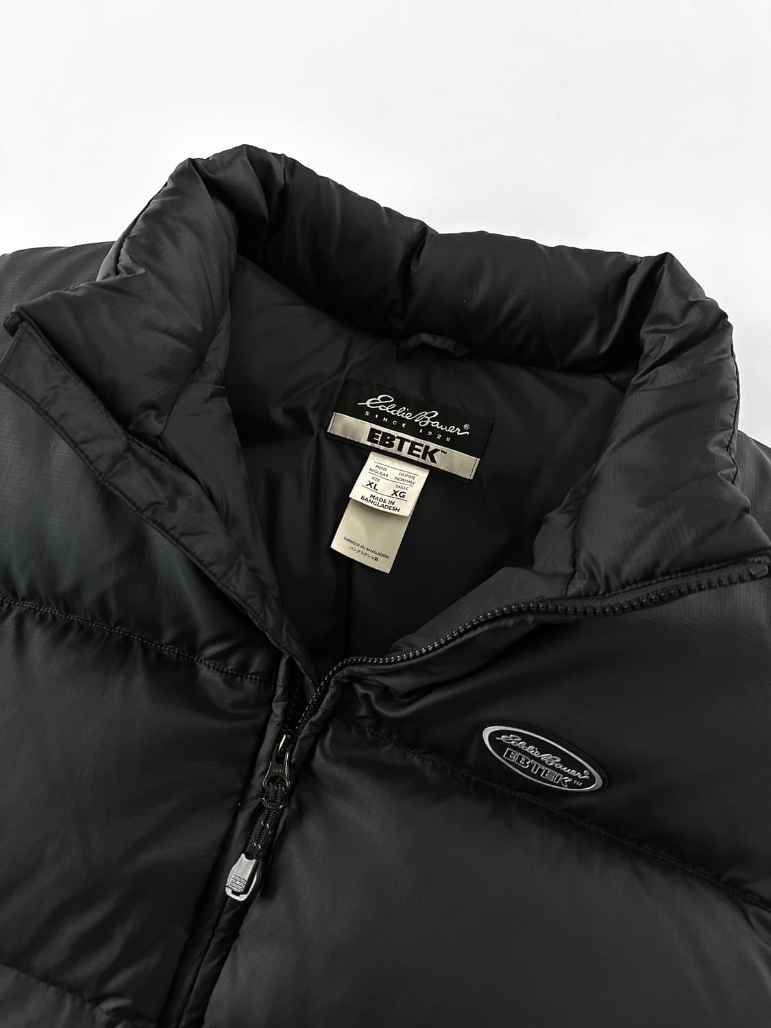 90~00s 빈티지 에디바우어 EBTEK 다운 푸퍼 베스트 상품이미지4