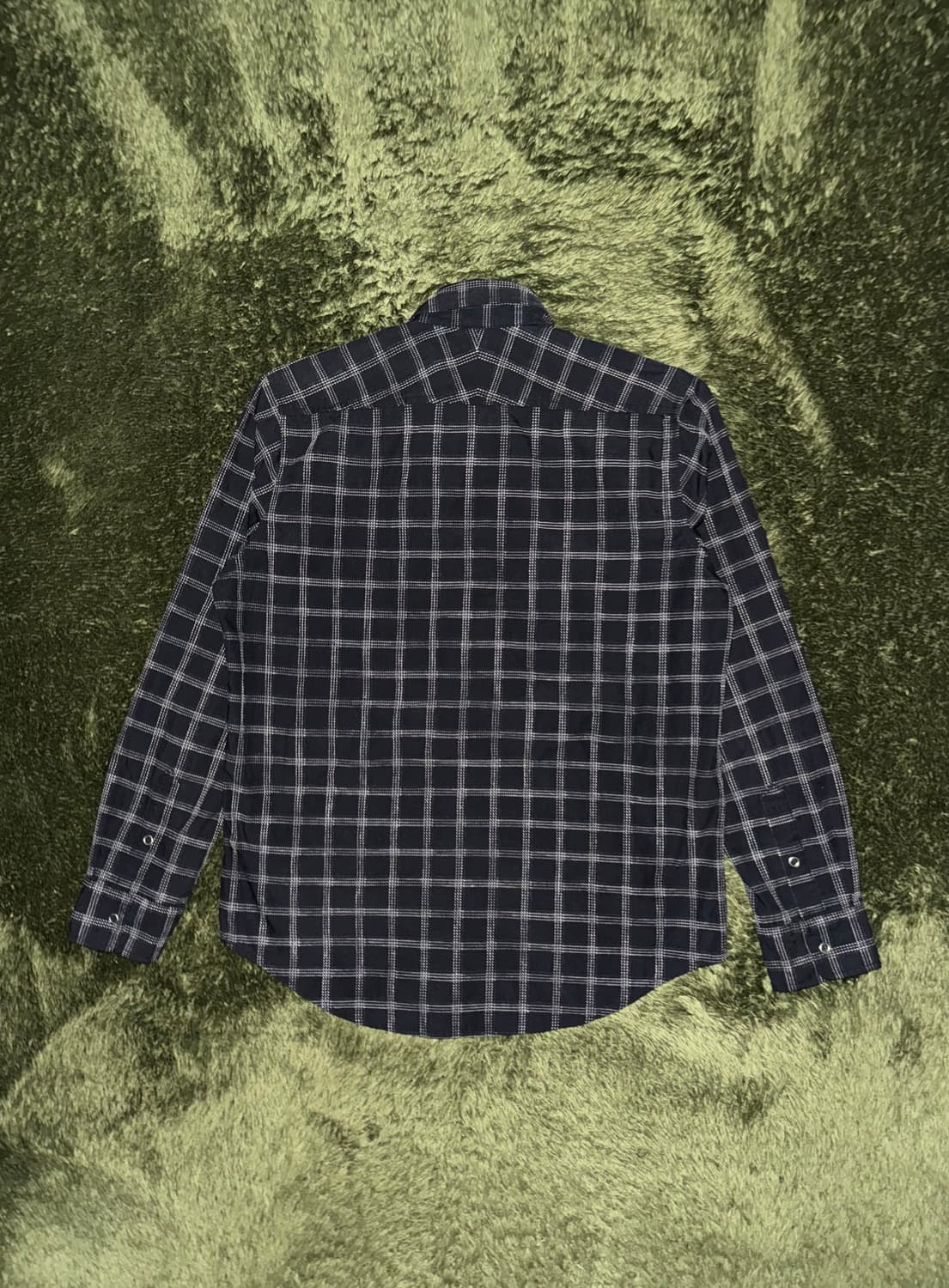 [M] Carhartt 칼하트 재팬 릴리즈 윈도우페인 체크 워크 셔츠 상품이미지8