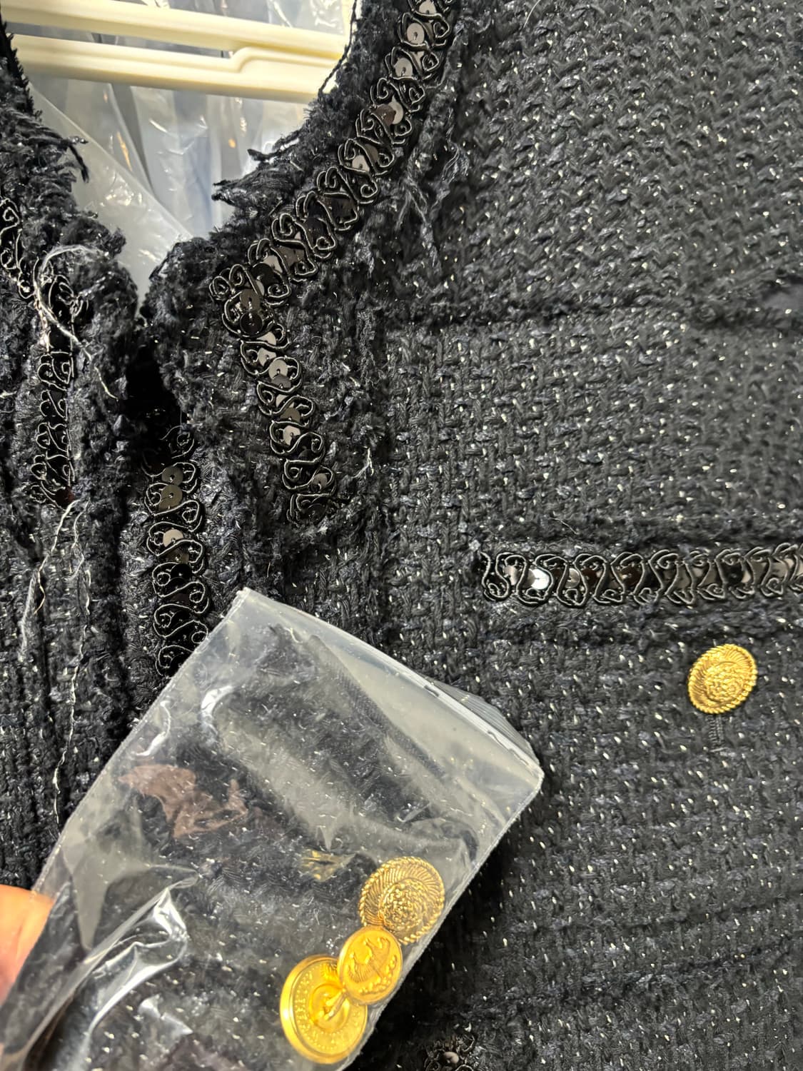 준야 와타나베 x 브룩스 브라더스 트위드 도킹 자켓  상품이미지8