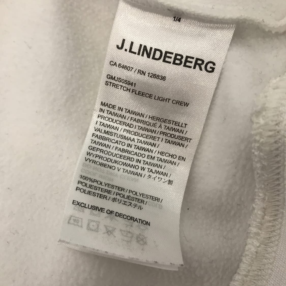 제이린드버그 크루넥 플리스 스웻 [XL] 상품이미지6