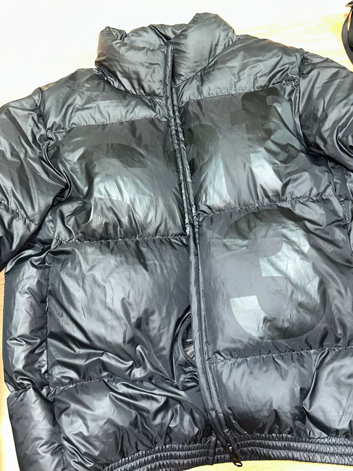 사파리스팟 패딩 2사이즈 베이직 사파리 다운 재킷 블랙 상품이미지2