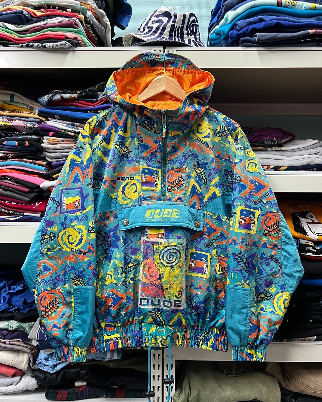 Dude Sportwear Anorak Jumper 상품이미지1