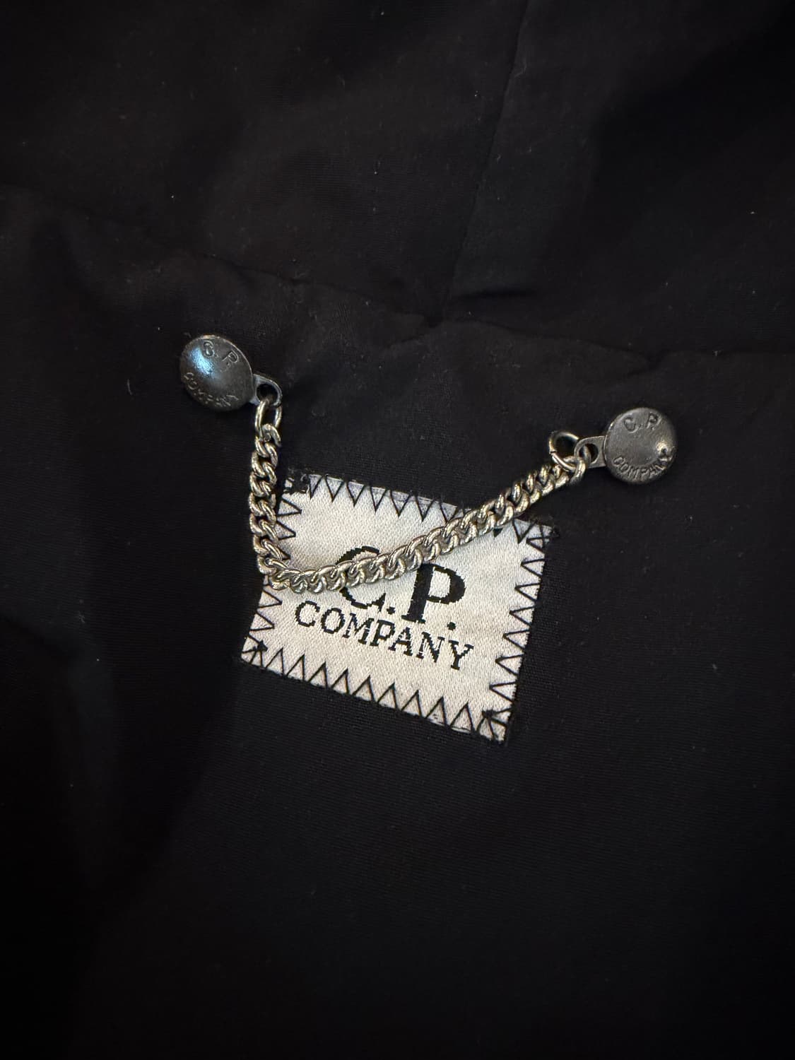 CP컴퍼니 11FW 아카이브 노르지 고글 덕다운 파카 블랙 상품이미지5