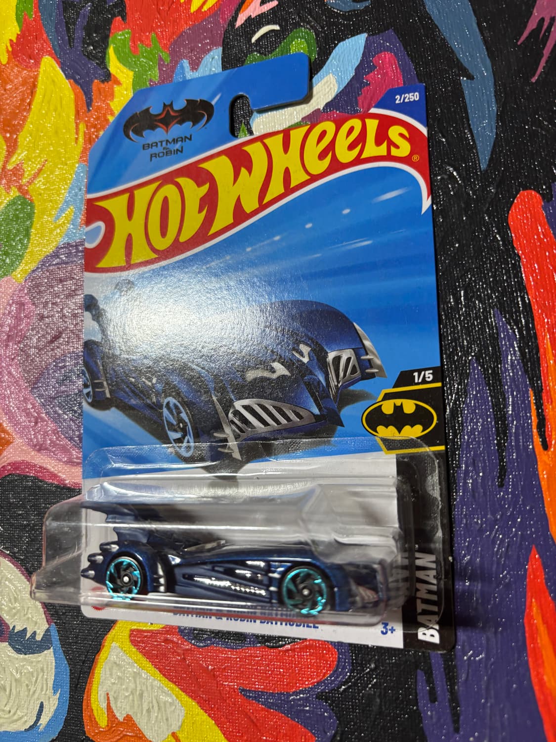미개봉) 배트맨 로빈 배트모빌 다이캐스트 핫휠 인테리어 소품 상품이미지2