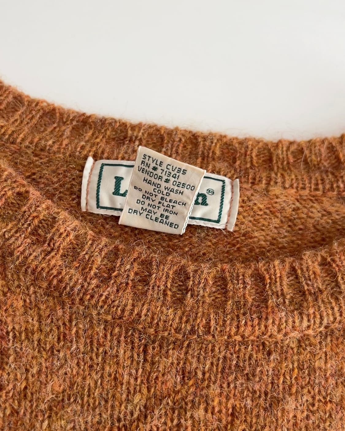 엘엘빈 뉴질랜드 울 니트  L  상품이미지5