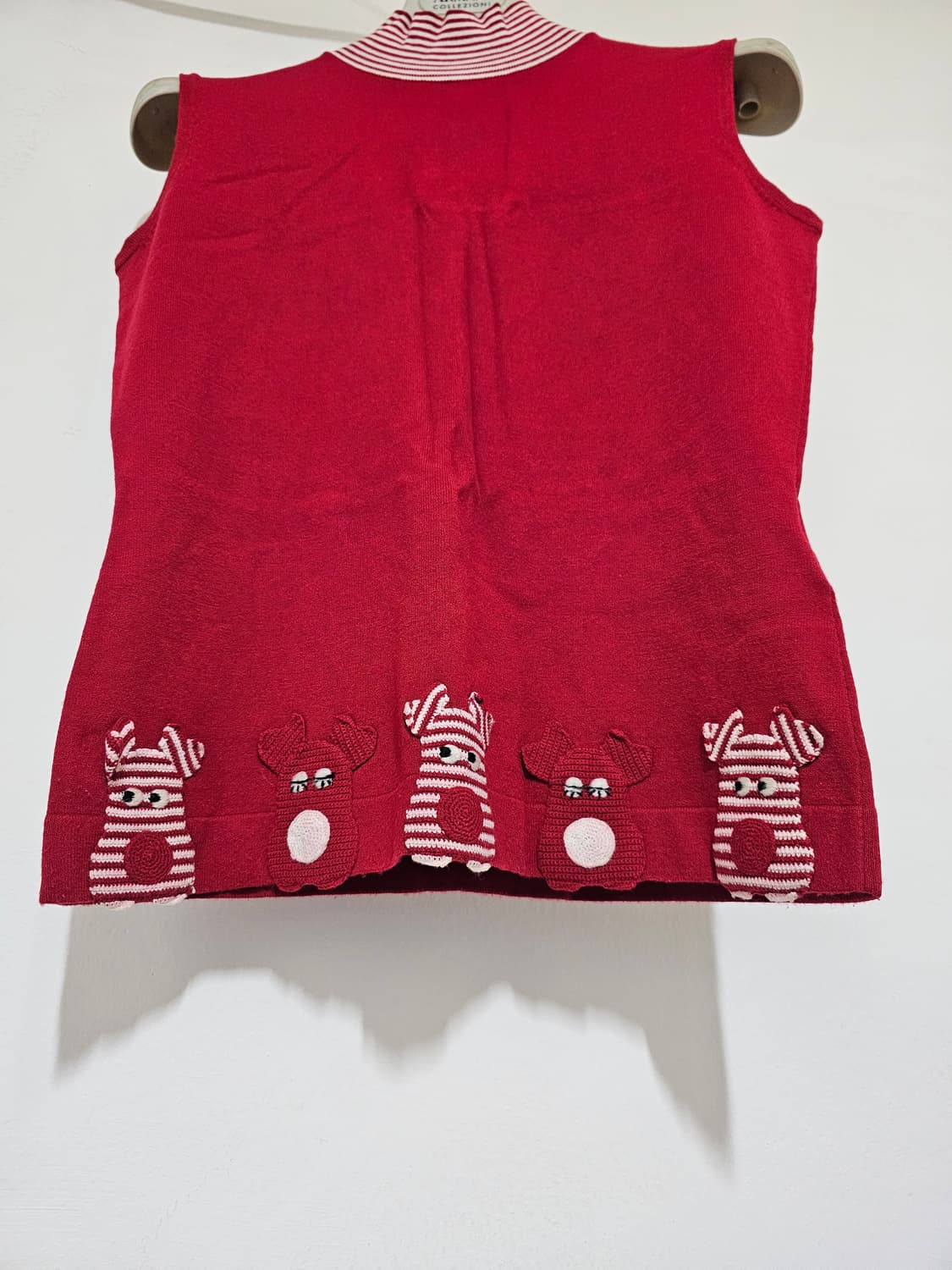 일본빈티지 엠유스포츠. 레드스판성굿  나시  90. 상태좋음 상품이미지8