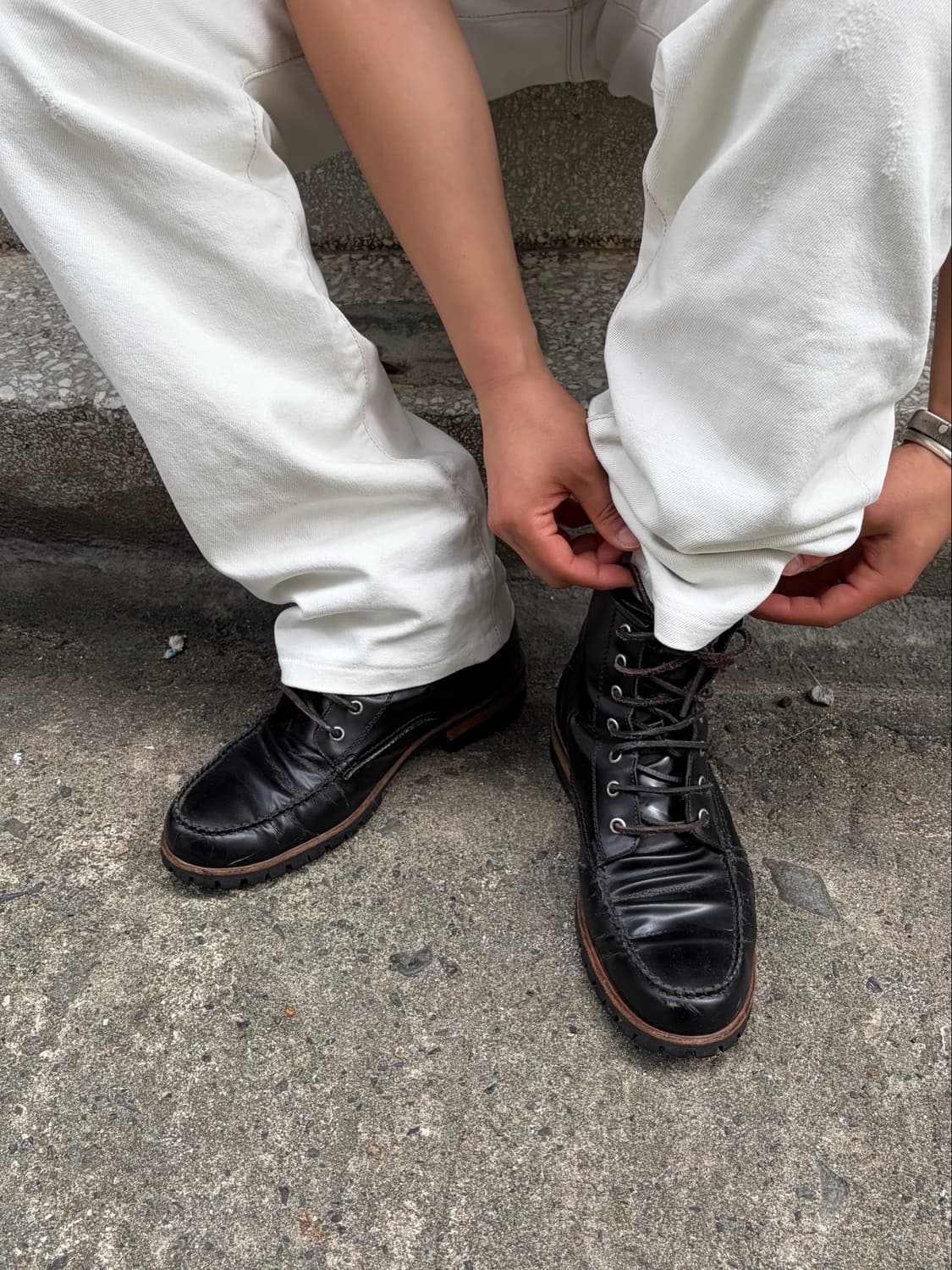 Dsquared2 Biker Chunky Lug Sole boots 상품이미지1