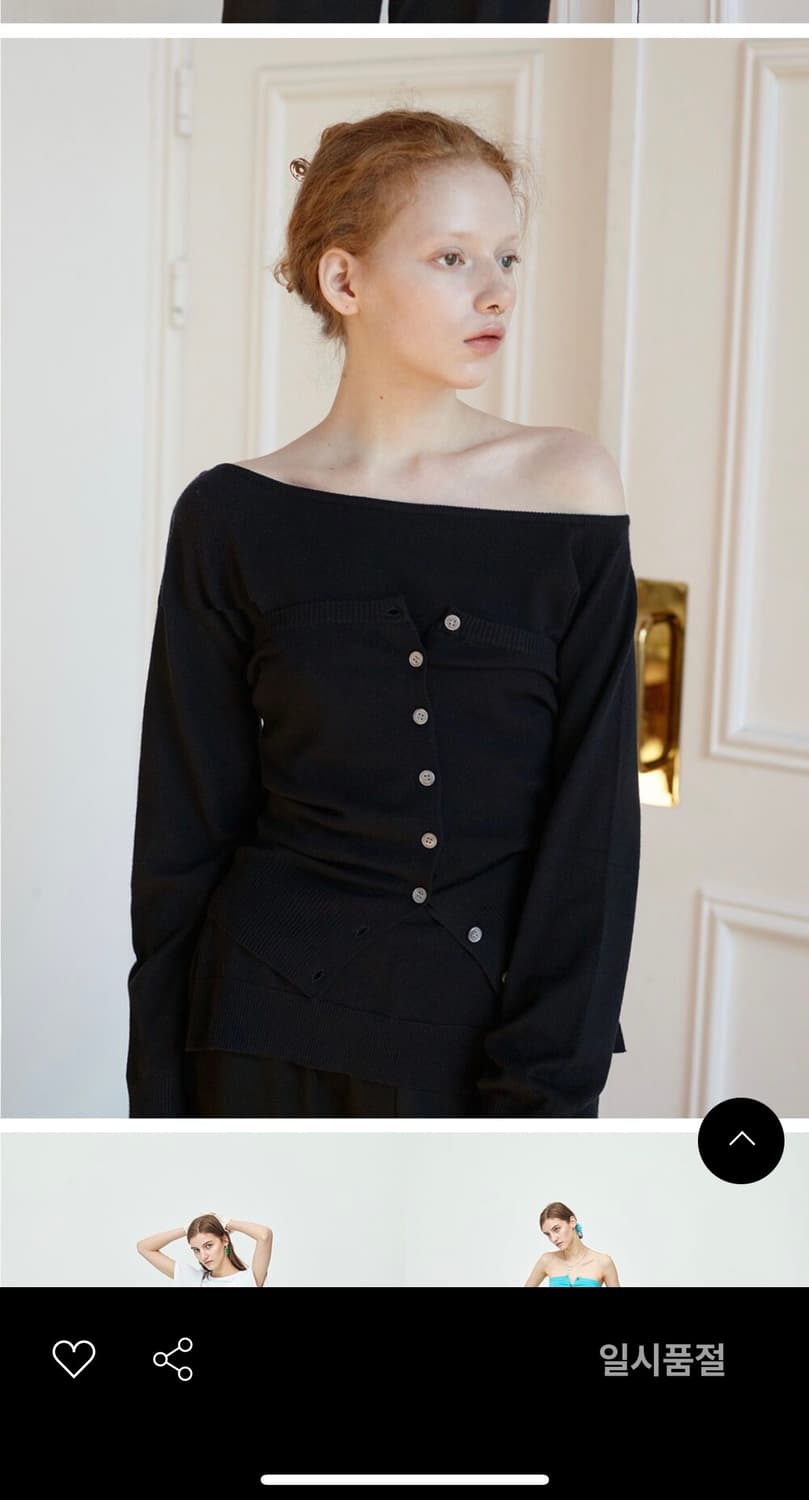 센토르 케시미어니트뷔스티에 세트 상품이미지2