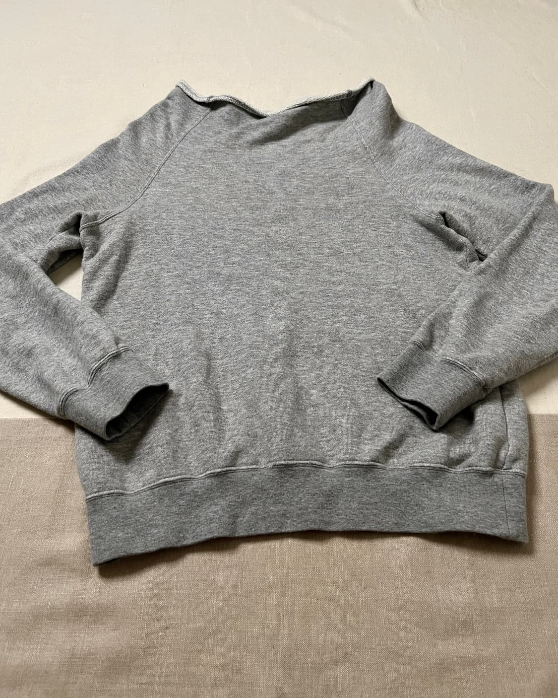 꼼데가르송 드레이프 넥 스웻셔츠 comme des garcons 맨투맨 상품이미지3