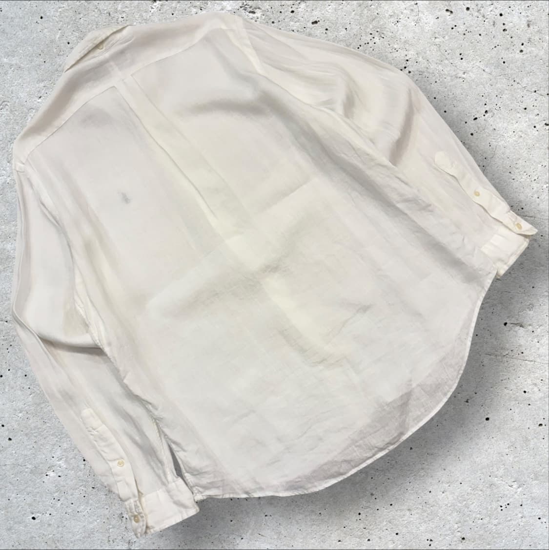[L] 폴로 랄프로렌 린넨 셔츠 화이트 C170 상품이미지2