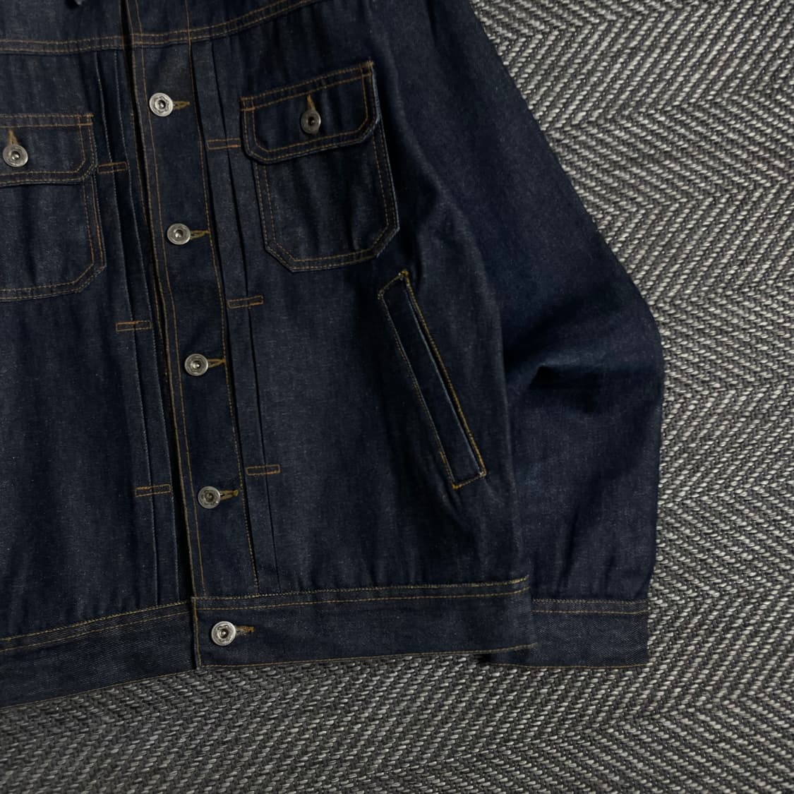 프리즘웍스 아메카지 생지 데님 트러커 자켓y 3308 상품이미지3