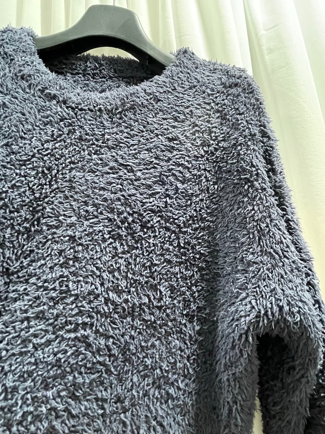 GU/ 보아 플리스 롱슬리브 네이비/ L 상품이미지3