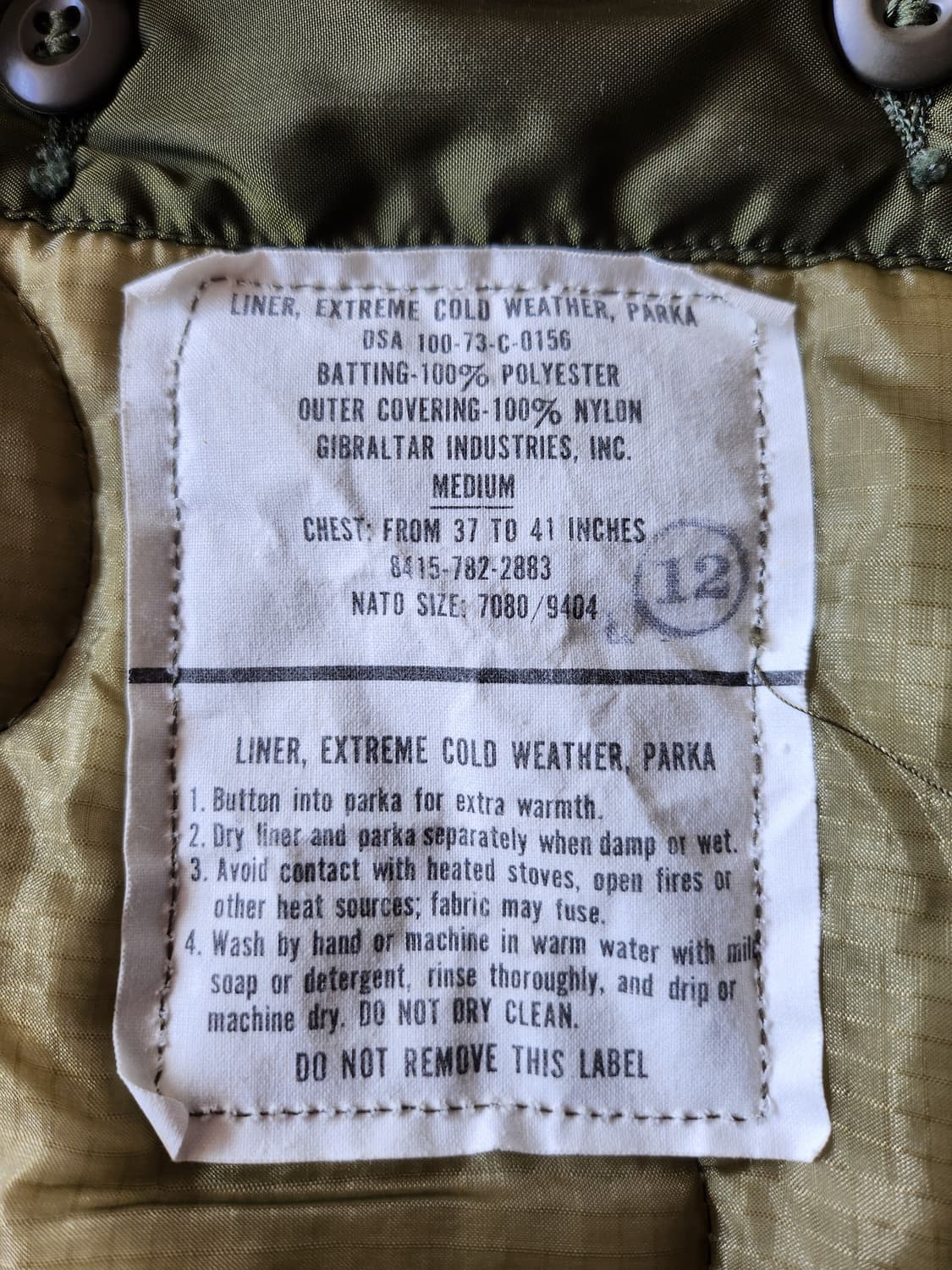 74's Vanderbilt made fishtail parka(m65) 상품이미지7