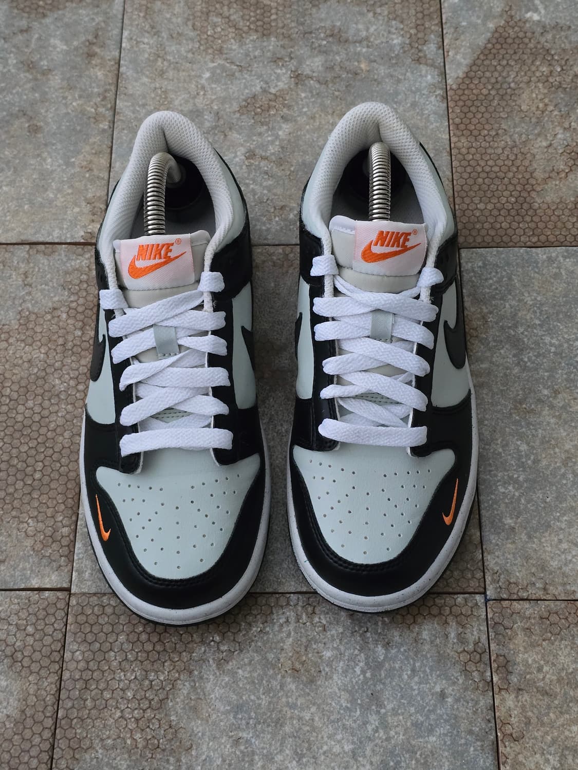 (235)나이키 덩크 로우 블랙 라이트 실버  상품이미지2