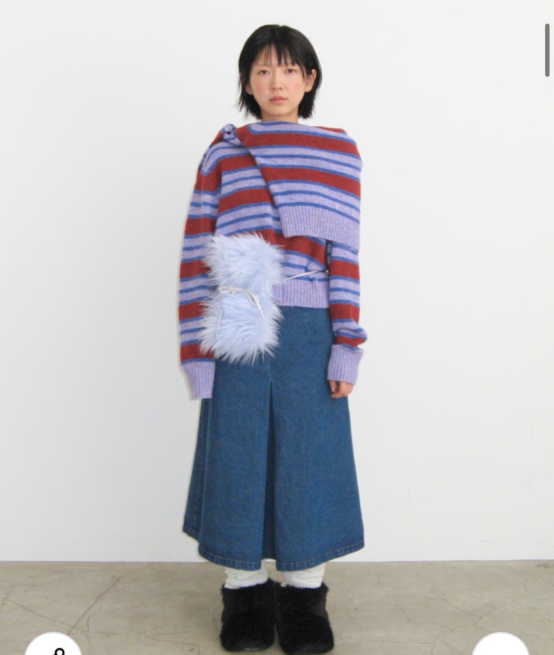 플리즈프로젝트 데님스커트 상품이미지1