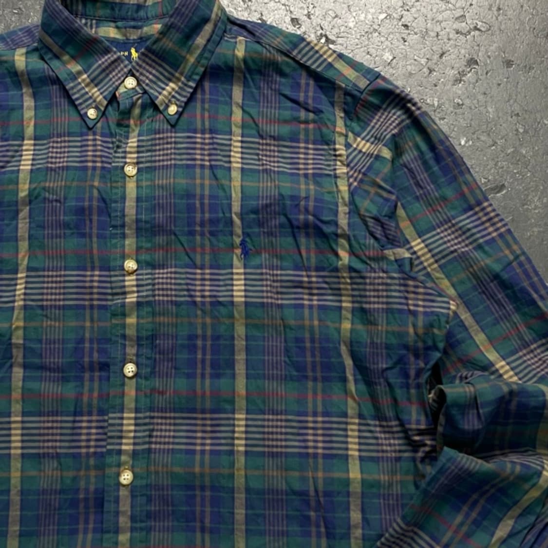 100 폴로 체크셔츠  상품이미지2