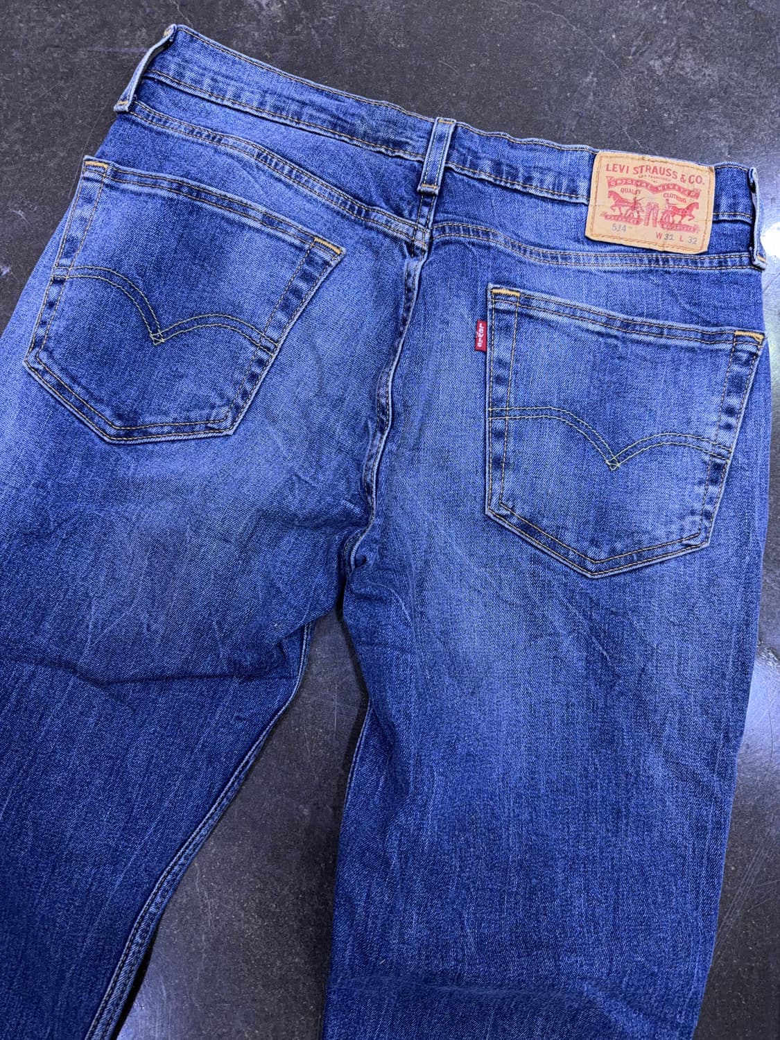 리바이스 514 빈티지 워싱 스트레이트핏 데님팬츠 청바지 31 상품이미지6