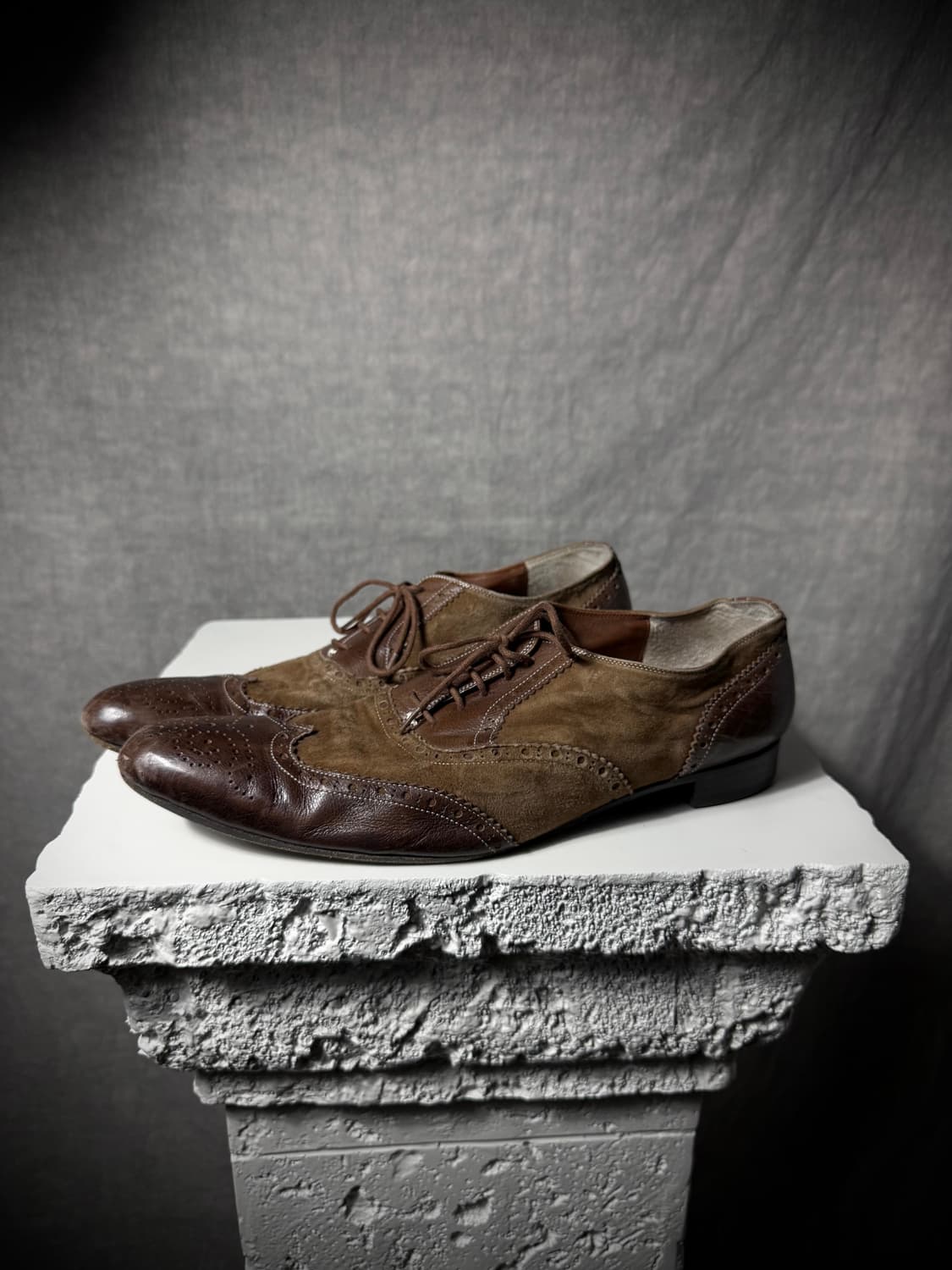 Mihara Yasuhiro Two-Tone Wingtip Shoes   상품이미지1