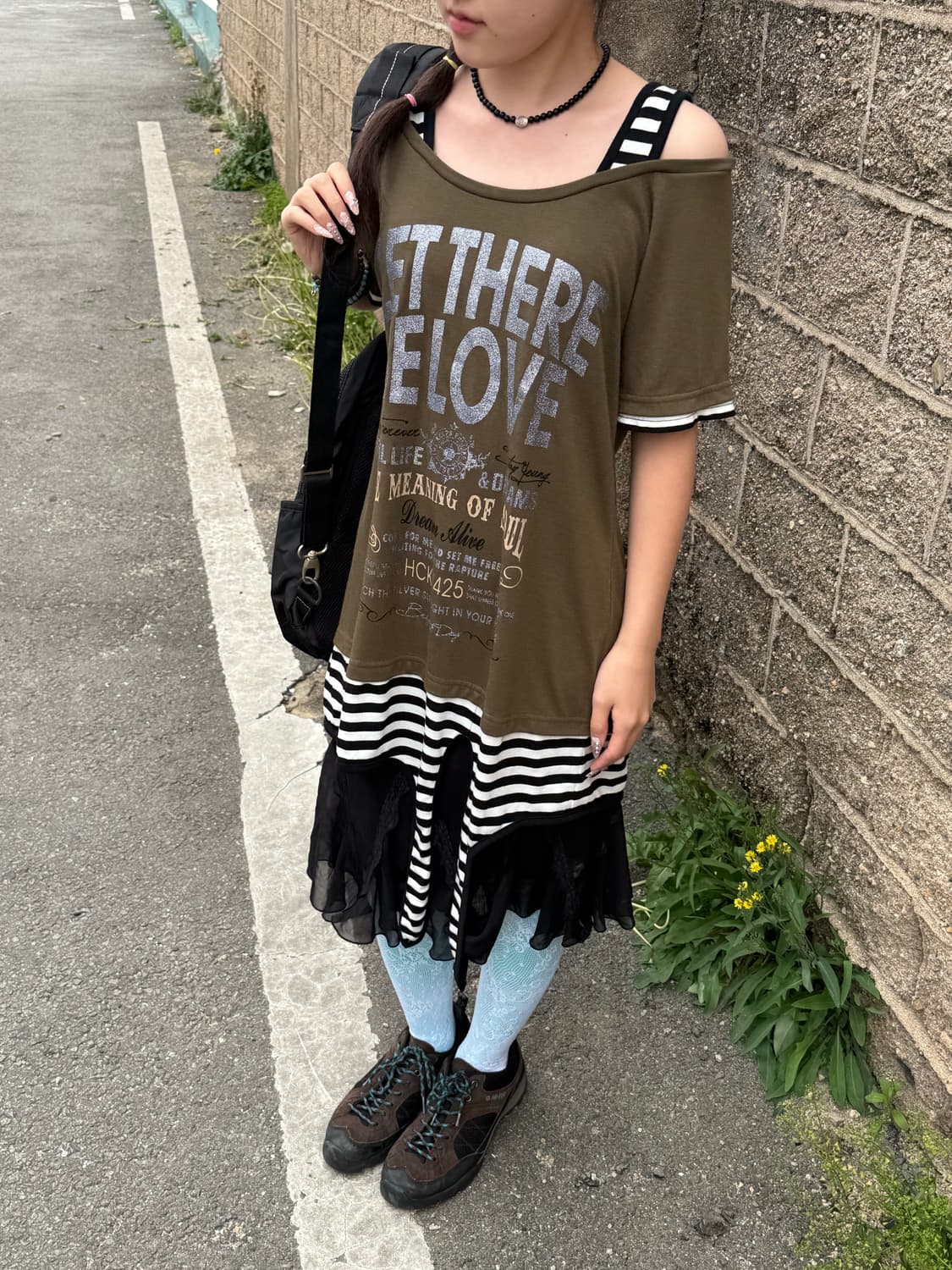 y2k 레이어드 상의 세트 상품이미지9