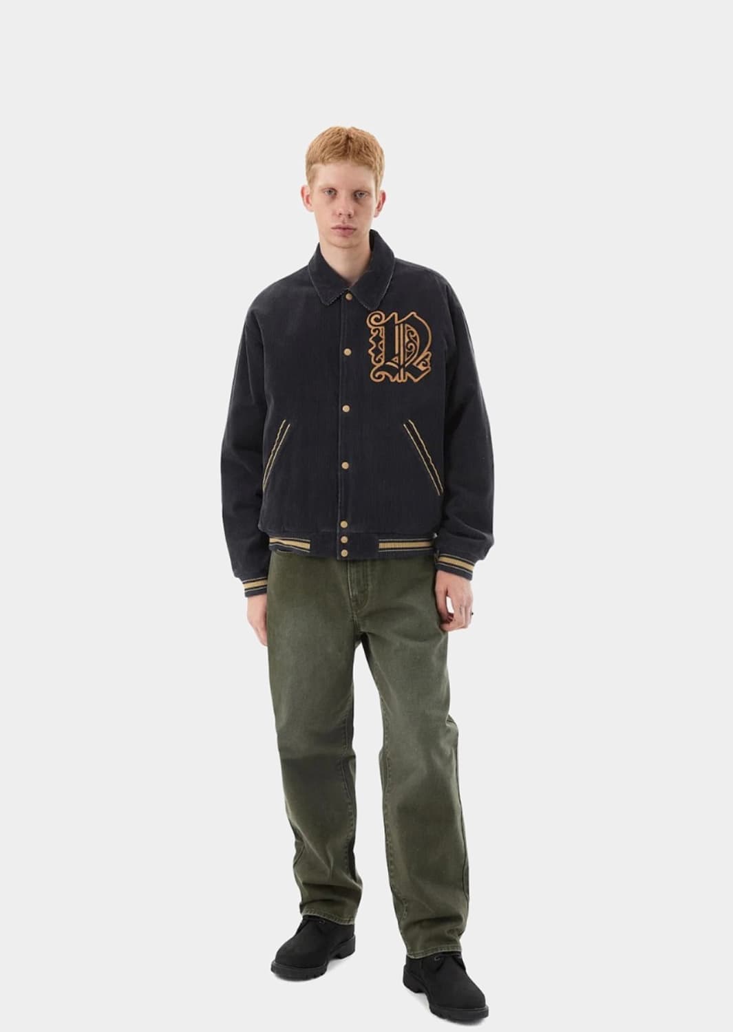 디스이즈네버댓 Fortuna 코듀로이 바시티 자켓 XL 상품이미지4