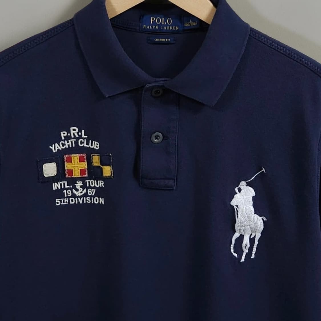 105 POLO 폴로 랄프로렌 요트클럽 빅포니 반팔 카라티 상품이미지2