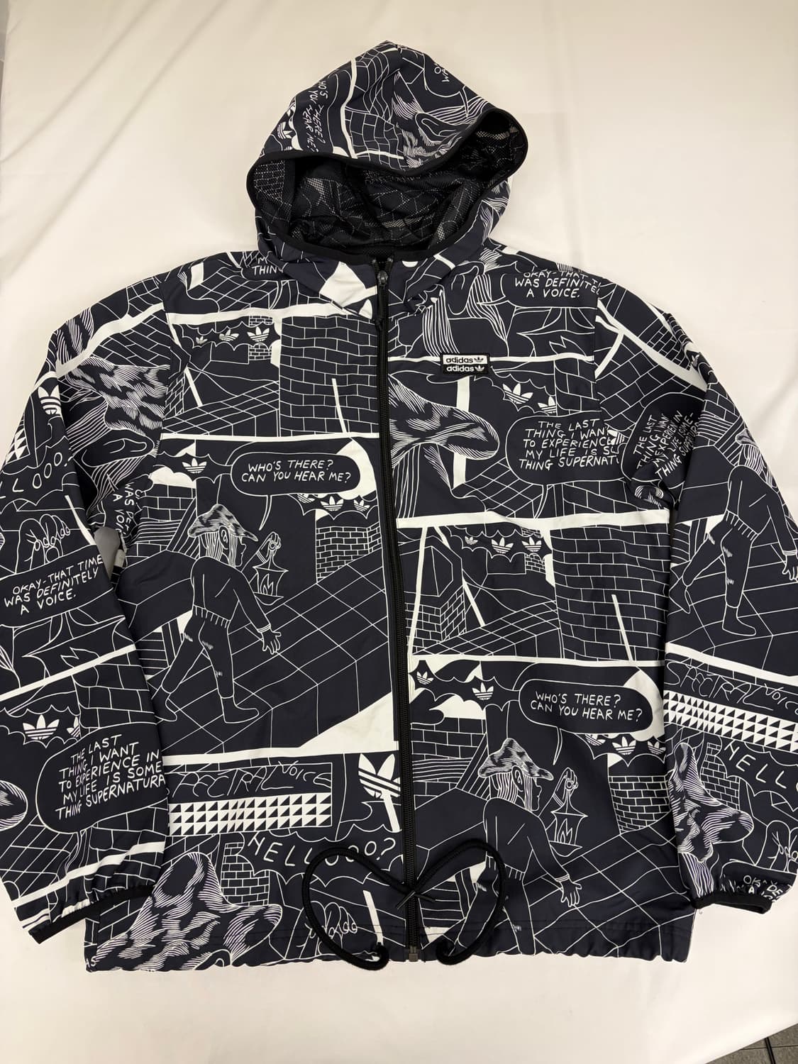 [xs] 아디다스 오리지널 카툰 그래픽 후드 바람막이 상품이미지1