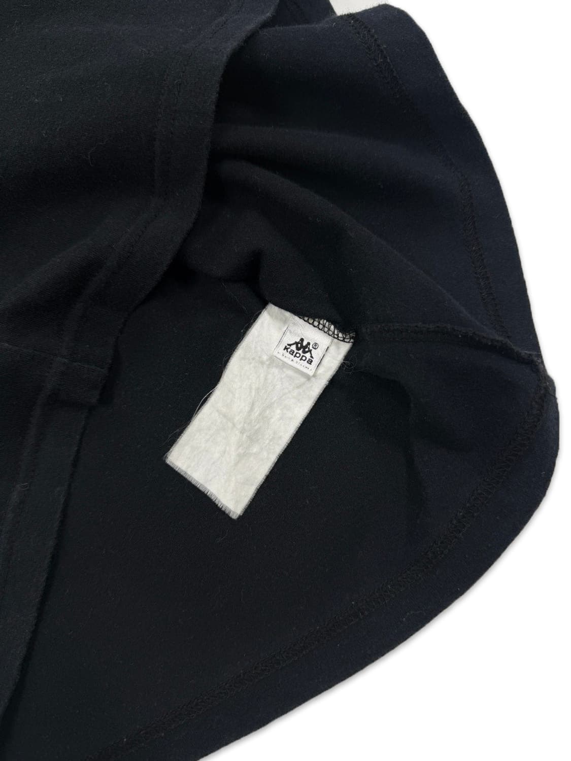 빈티지 KAPPA 레터링 하프 단추 반팔티 상품이미지4