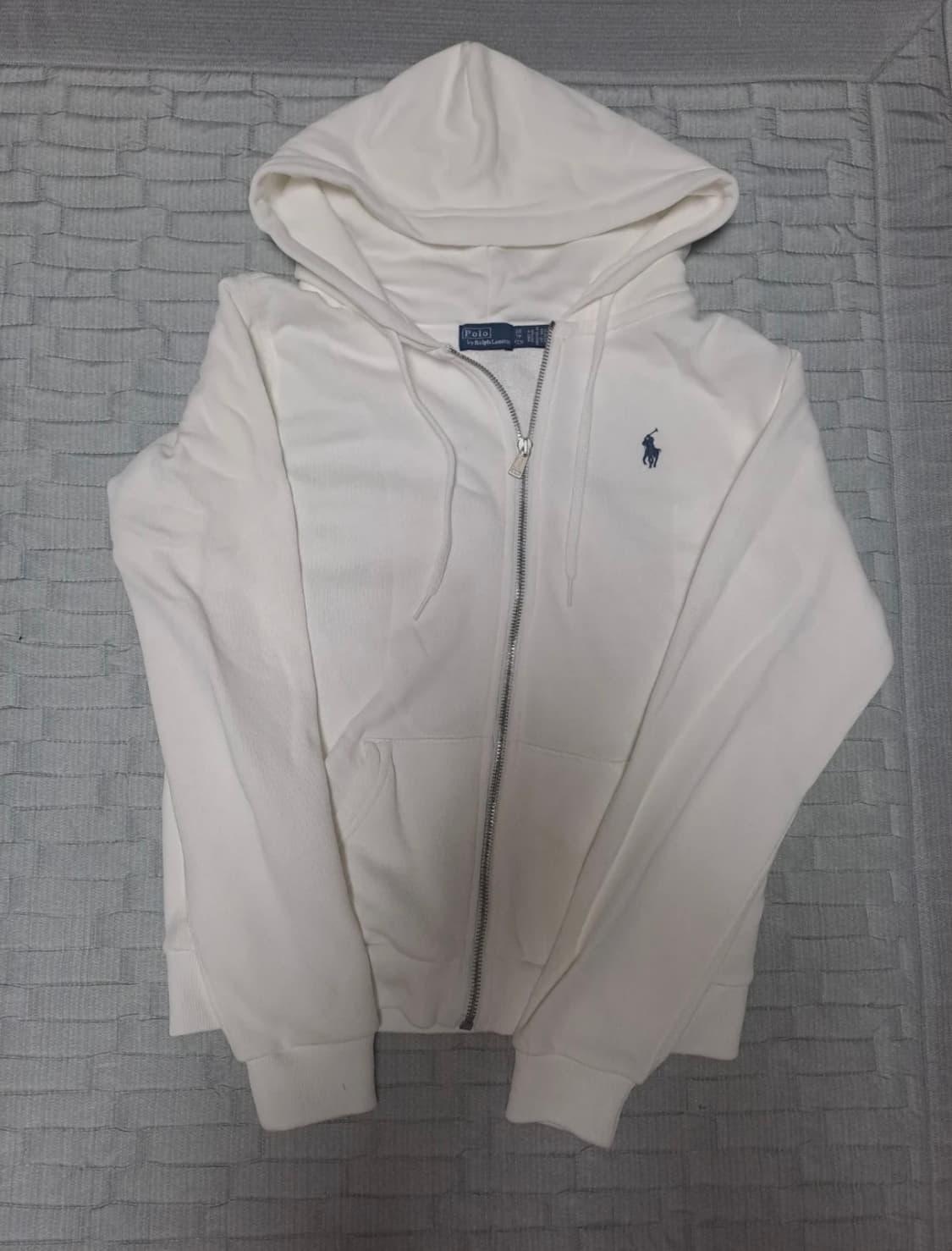 폴로 랄프로렌 후드집업 화이트 상품이미지1
