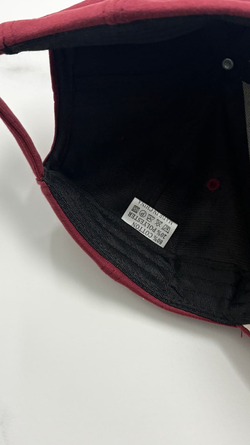 버건디 캡모자 상품이미지3