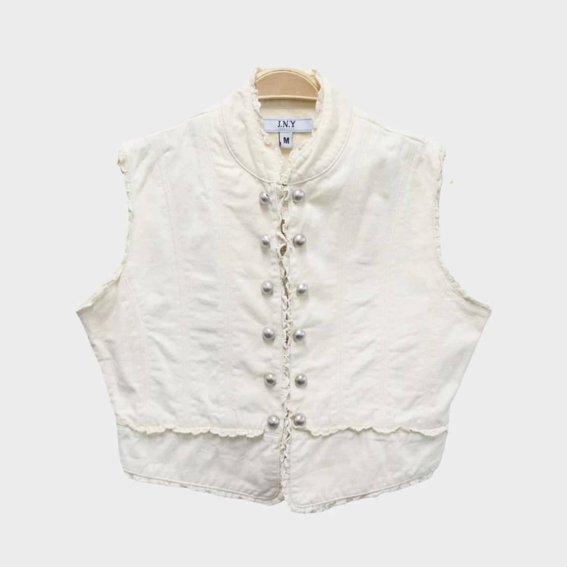 JENNYFER 레이스 디테일 베스트 59231 상품이미지1