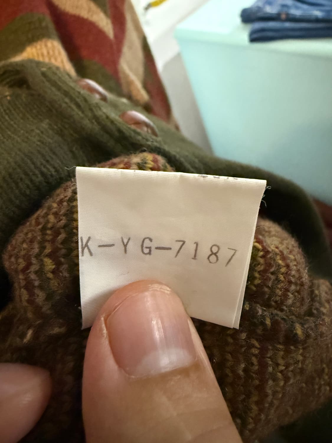 Jpn VTG CLOUD 나바호 가디건 상품이미지6