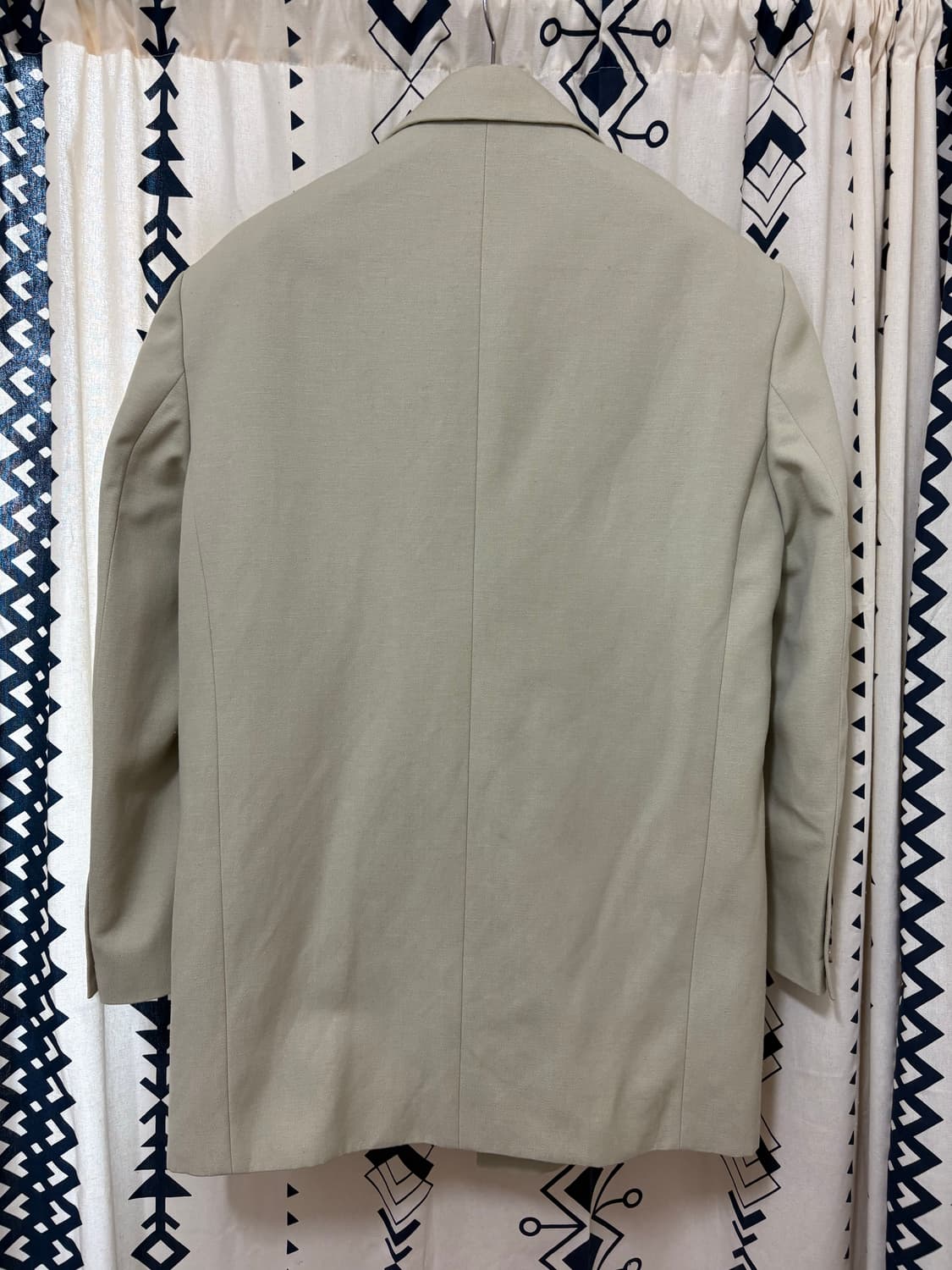 렉토 버진 울 오버핏 더블 보트 자켓 라이트 카키 상품이미지3