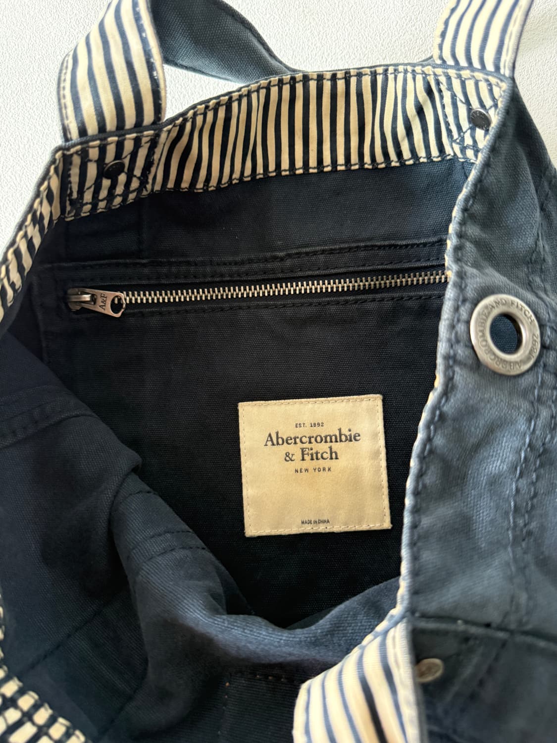 아베크롬비(Abercrombie & Fitch) 코튼 토트백 상품이미지8