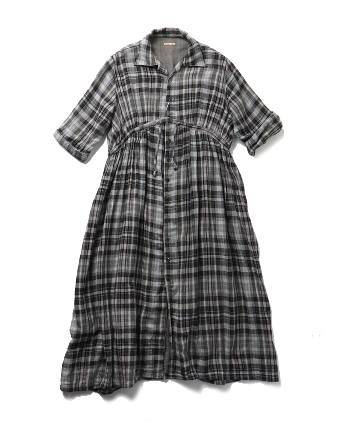 캐피탈 KAPITAL Cotton Shirt Onepiece 상품이미지1