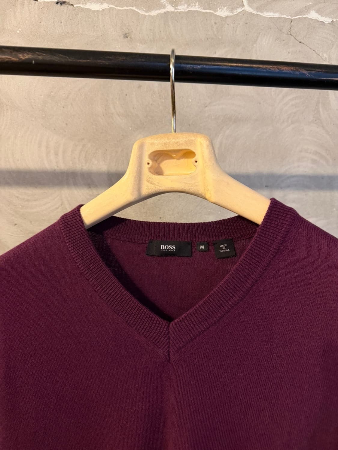 휴고보스 블랙라벨 브이넥 니트 100 상품이미지9