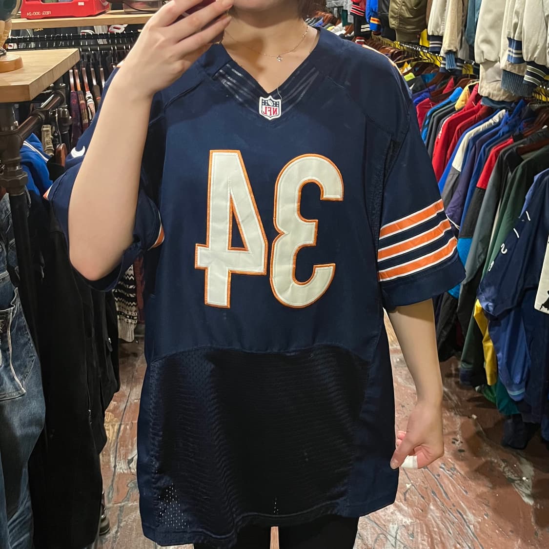 [HI] 나이키 NFL 시카고 베어스 져지 네이비 상품이미지2