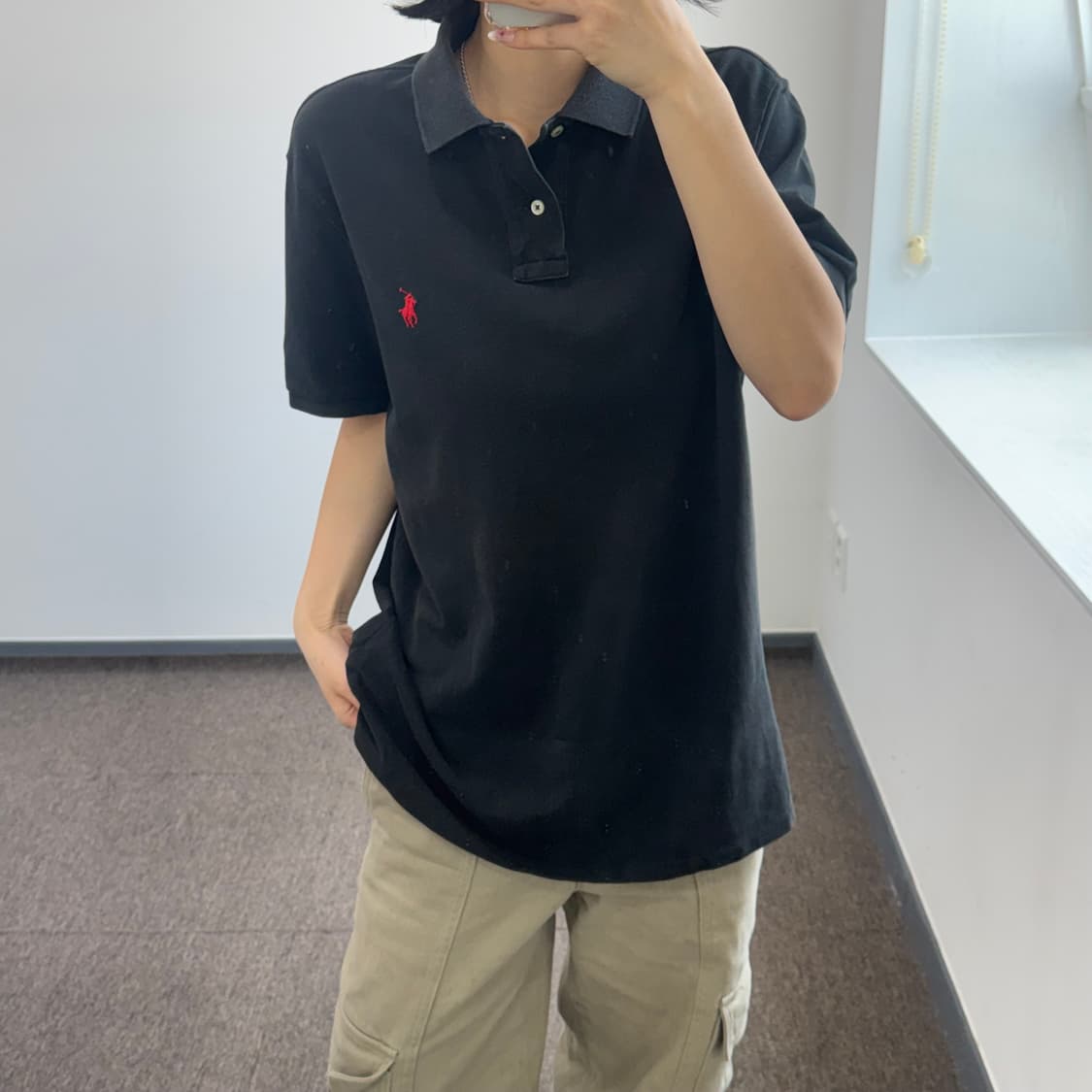 Polo 폴로 레드포니 블랙 카라티 상품이미지1