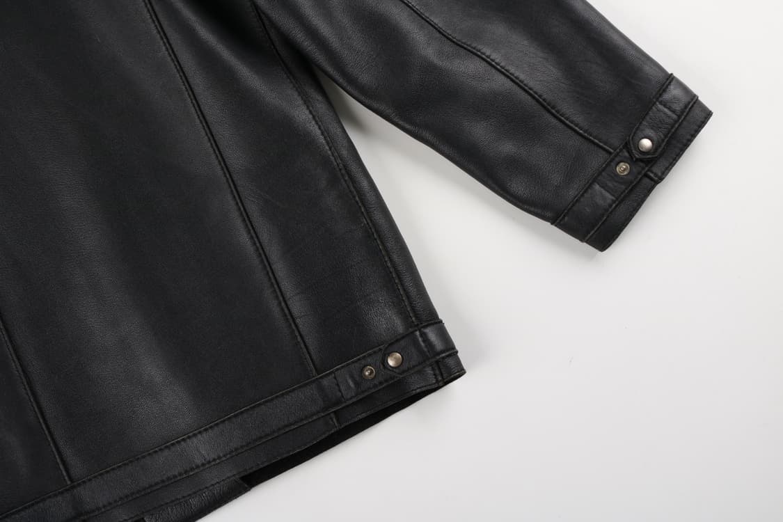 [L] 빈티지 양가죽 후드집업 자켓 상품이미지6