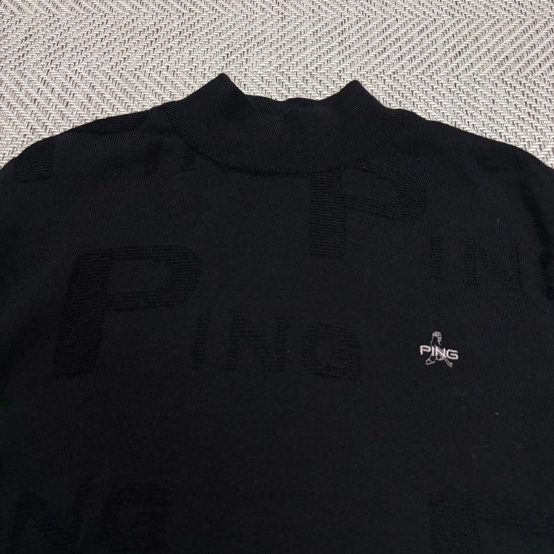 (100)핑 골프 반폴라 니트티 상품이미지3